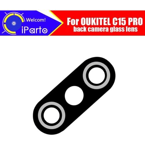 OUKITEL C15 PRO Back Camera Lens 100% Original Rear Camera Lens Glass Replacement Accessories For OUKITEL C15 PRO Phone