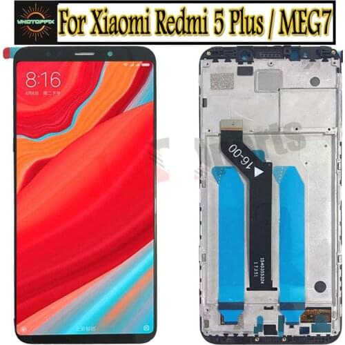 Original For Xiaomi Redmi 5 Plus LCD Display Touch Screen Redmi 5 Plus display with frame For Xiaomi Redmi 5 Plus LCD Display