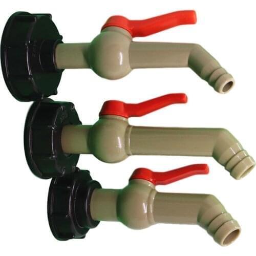 IBC Tank Adapter Plastic S60x6 Garden Hose Faucet Connector Water Tank Replacement Connector