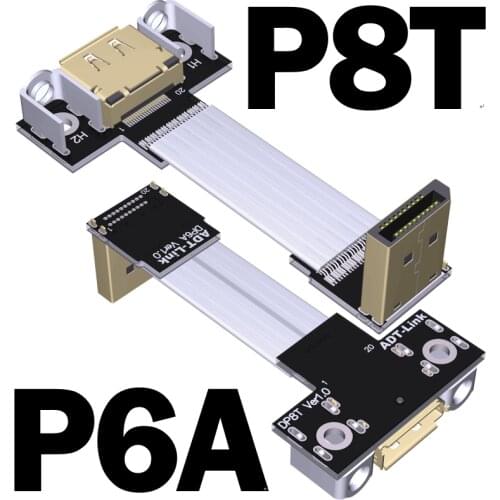 DisplayPort to DisplayPort 1.4 1.2 FPV flat Graphics Card Extension Cable Male to female 5cm-300cm 4K/60hz DP Cable Display Port