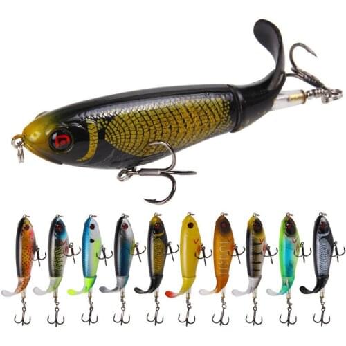 1Pc Pencil Lure Fishing Lure 10.5cm 17g Hard Bait Wobblers Rotation Sharp Fishing Hook Topwater Fish Lure Fishing Accessories