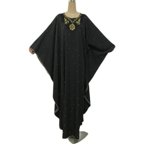 Factory direct F848 African dress for women, colour dashky diamond beads, African dress, abaya, dubai abaya, Muslim evening dres