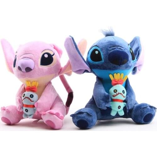 Disney Kawaii Stitch Plush Doll Toys Anime Lilo And Stitch Stuffed Doll Cute Stich Plush Doll children toy Kids Birthday Gift