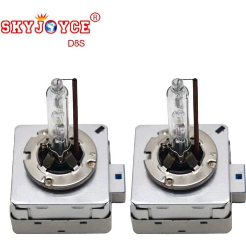 SKYJOYCE 1 pair 35W 55W D8S hid bulb replacement 5500K metal base OEM original design D8S special car headligh bulb lamp
