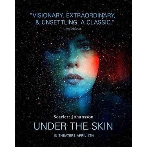 Lot style Choose Under The Skin Movie Art print Silk poster Home Wall Decor