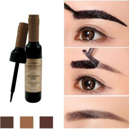 Eyebrow Tattoo Black Coffee Gray Peel Off Eyebrow Shadow Natural Long Lasting Waterproof Eyebrow Pencil Gel Makeup