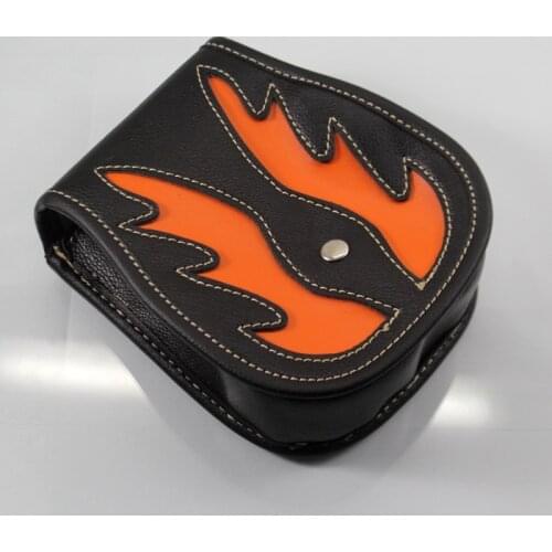 Universal Motorcycle PU Leather Saddlebag Large Capacity Bike Luggage Bag dirt bike dual Sport bike Chopper Touring Cruser