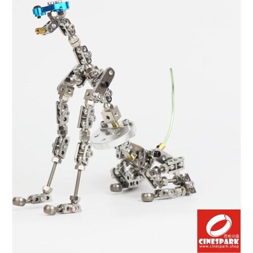 High quality stainless steel dog armature for stop motion