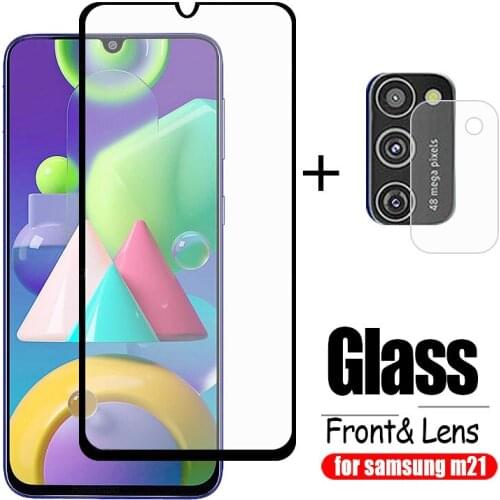Camera Lens Protector For Samsung Galaxy M21 Screen Protector Tempered Glass For Galaxy M21 protector Glass For Samsung M21 Glas