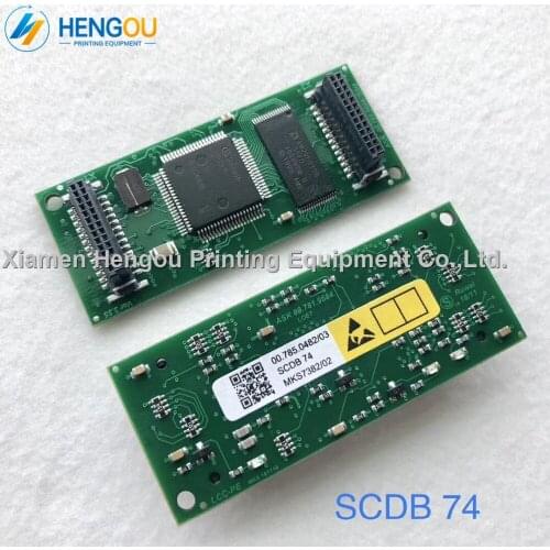1 Piece Free shipping Heidelberg SM74 SM102 CD102 Machine SCDB 74 Small Board for LTK500 Board ASK 00.781.9604 00785.0482/03