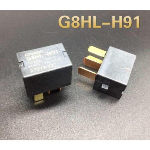 2pcs New G8HL-H91 12VDC for Omron car relay 4 feet