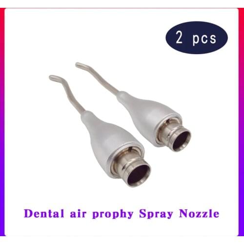 2pcs Teeth Whitening Spray Dental Air Water prophy Spray Nozzle Polisher Jet Air Flow Oral hygiene Prophy Sandblasting Machine