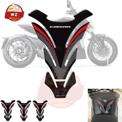 3D Motorcycle Tank Pad Protector Decal Stickers Case for Honda CB500 F X CB500F CB500X