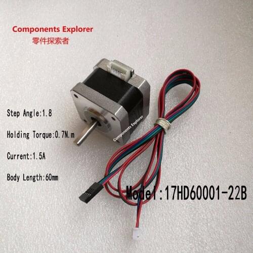 42 stepper motor/1.5A 60mm 17HD60001-22B 1.8 degree 3D printer stepper motor