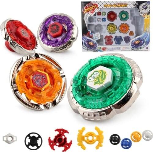 Bayblade 2820D 4pcs Bayblade+ Two Launcher Christmas Gift YH1955