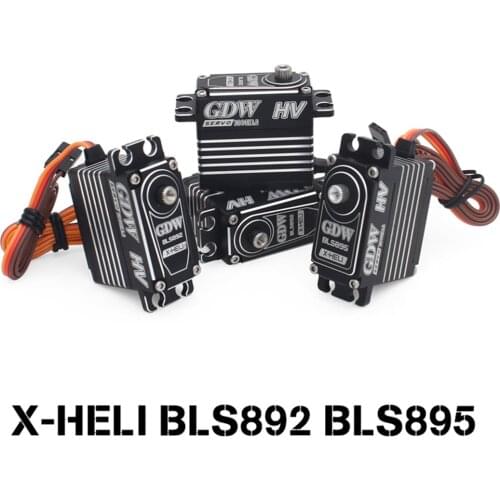 1XALZRC GDW BLS892/GDW BLS895 Brushless Servo Swash Plate Servo Narrow-band Lock Tail Servo for X7 / KDS7.2 / SAB700 Helicopter