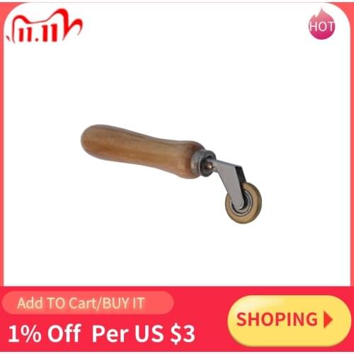 6mm Brass Penny Roller with Ball Bearing Plastic Hot Air Plastic Welder Tool Welding Soldering Supplies Welding Nozzles