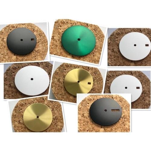 Sun pattern new metal wordless copper surface suitable for 4r36a no logo blank surface custom dial diameter 28.5