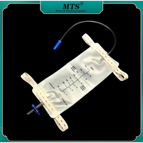 Disposable transparent pvc urine collector drainage bag Leggings urine bag For urinary incontinence