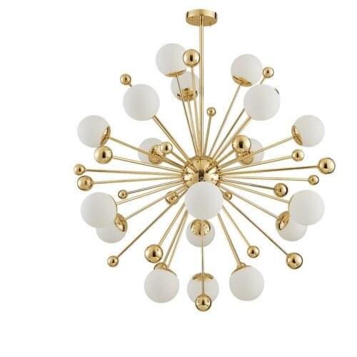 Nordic Postmodern meal pendant lamps glass ball American simple bedroom pendant lights lamparas de techo colgante moderna