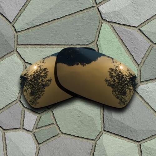 Bronze Copper Sunglasses Polarized Replacement Lenses for Oakley Crankcase
