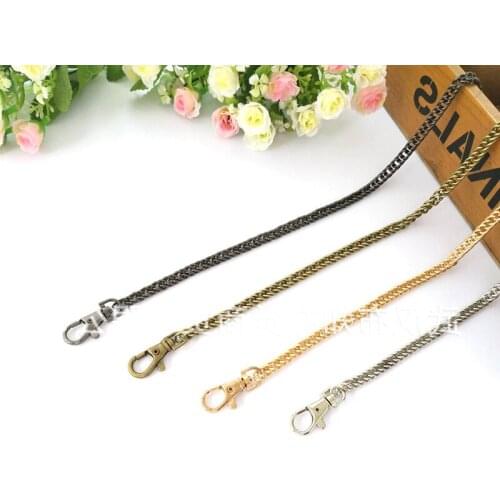 2PCS Women Handbag Crossbody Purse Replacement Swivel Clasp Packge Handbag Bag Chain Wallet Chain Handle Findings Accessories