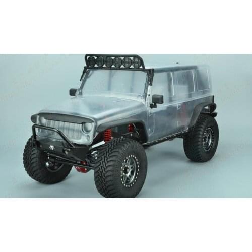Tractionhobby Founder 1/8 scale Remote 4x4 FULL METAL Rock CRAWLER Wrangler Jeep Truck For AXIAL Racing
