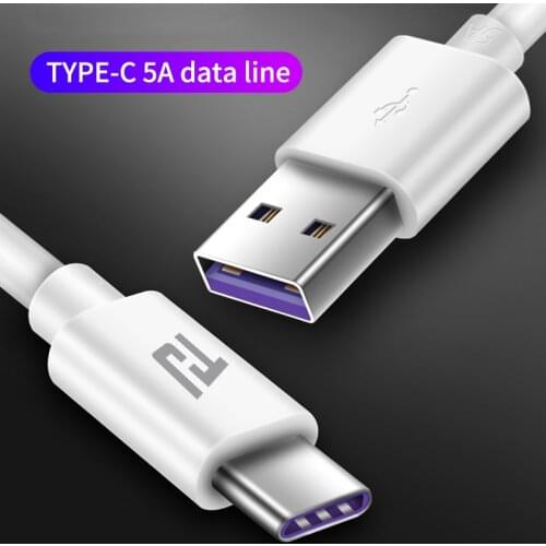 THU 5A Type-C Date Cable Fast Charging USB 3.1 Mobile Phone Cable for Phone Android Data Cables