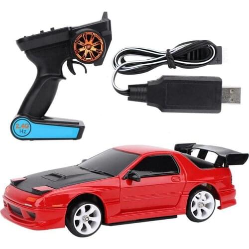 1/28 High Speed 30KM/H 4 Channel RC Model Racing Car With 130 High Power Motor