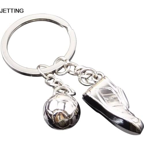 1 Pcs Soccer Shoes Keychains For Car Purse Bag Buckle Pendant Keyrings Key Chains Women Men Gift Unique Gift