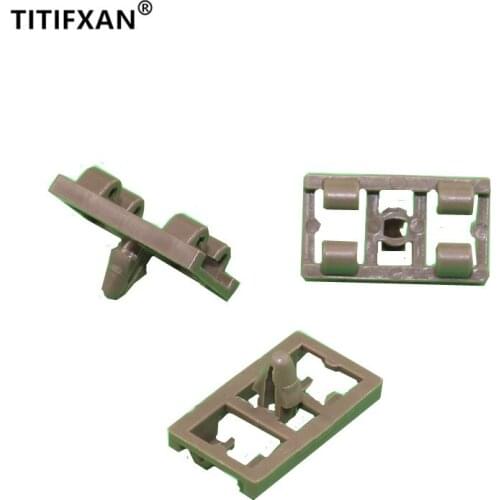 10PCS Car engine hood cover trunk sealing rubber strip decoration trim fastener clip for BMW X5 X6 E53 E70