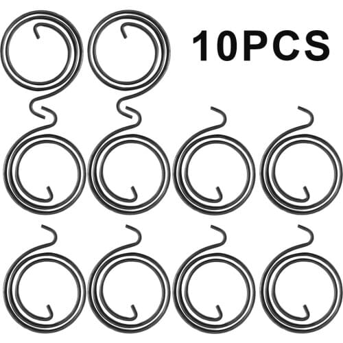 10pcs/lot Door Replacement Spring for Knob Handle Lever Latch Internal Coil Repair Spindle Lock Torsion Spring Flat Section Wire