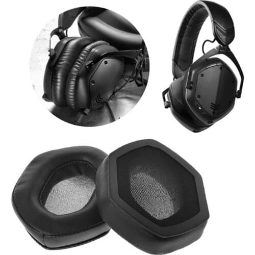 2 Pcs Linhuipad V-MODA XL Memory Ear pads Cushions for V-Moda Crossfade 2 Wireless M-100 LP2 Over-Ear Headphones