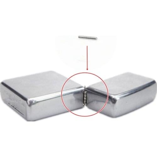 20pcs/Lot 8*1.2mm Replacement Stainless Steel Hinge Pins Kerosene Oil Petrol Lighter Repair Accessory Parts For Zp After 1980s