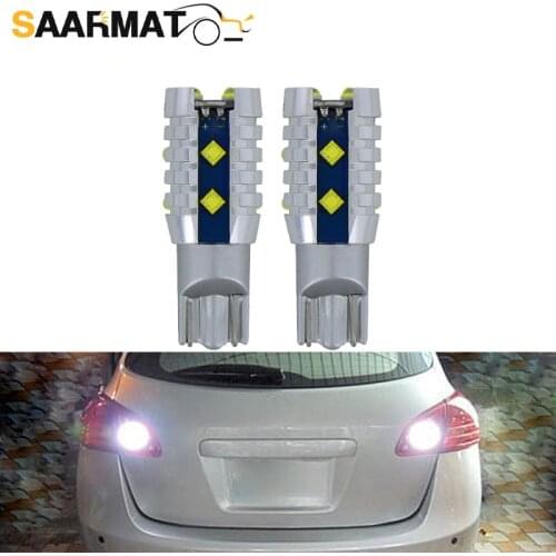 2x Led T15 W16W Car Reverse Light Universal for Nissan Qashqai J11 J10 X trail Xtrail T32 T31 Juke Note Tiida Leaf Teana