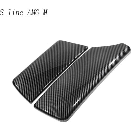 Car styling For BMW 5 series F10 F18 Stowing Tidying Armrest box protect decoration stickers cover RHD Interior Auto Accessories