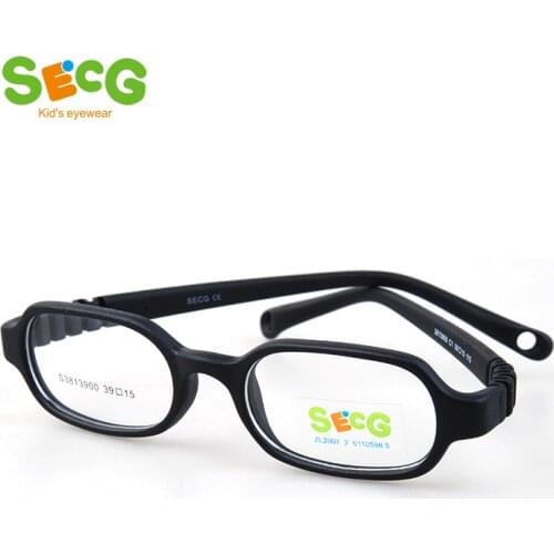 Optical Children Glasses Frames Silicone For Sight Glasses Children Myopia Colorful Resin Kids Eyewear Spectacles