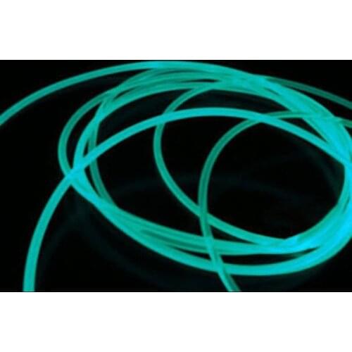 Long 1M PMMA Side Glow Optic Fiber Cable 1.5mm/2mm/3mm Diameter for Car LED Lights Bright STTA889