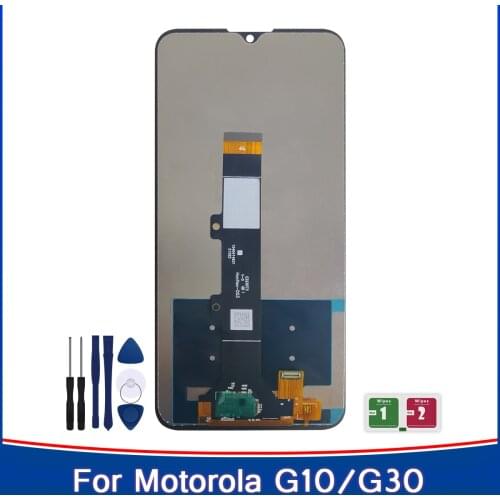 For Motorola Moto G10 XT2127-2 LCD Moto G20 XT2821 Display Touch Screen Digitizer Assembly Repair For Moto G30 LCD XT2129-2 lcd