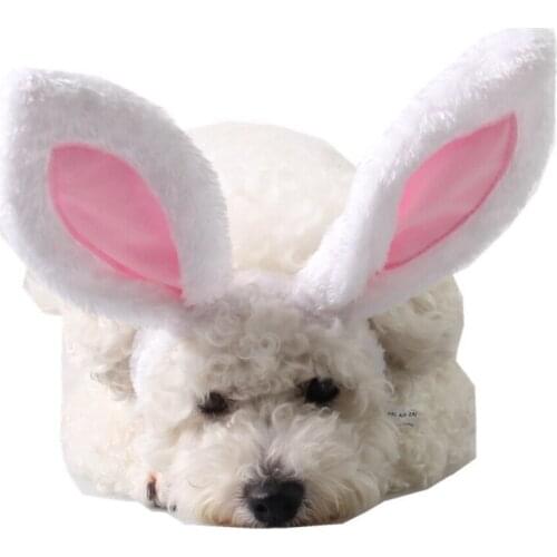 Pets Head Band Costume Cosplay Dogs Cat Puppy Hair Accessory For Halloween Party Caps Christmas Hat Pet Costume Grooming Rubber