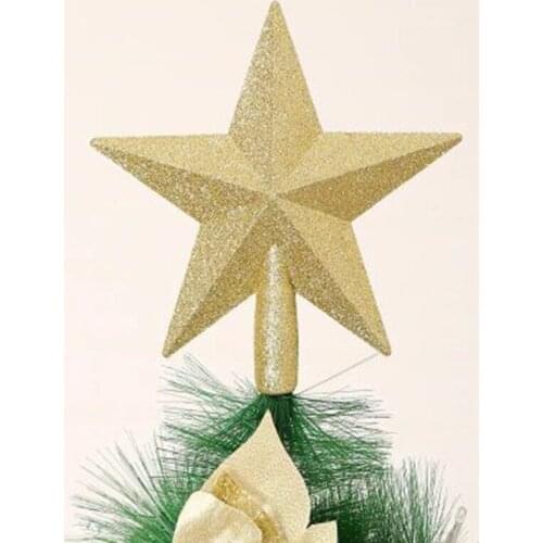 Christmas Tree Top Stars Pentagram Decoration Accessories Ornament Topper for Home SCVD889
