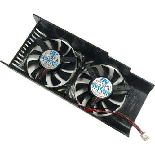 0.28A 2Pin XY-D05510SH GTX1050 GPU Cooler For MSI GTX1650 4GT LP OC GTX 1050 Ti 4GT LPV1 GTX 1050 2GT LP Graphic Card Cooling