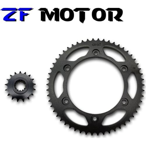 For Honda Little Hornet 250 CBR250 mc19 NC19 motorcycle front and rear sprocket Chain 428 sprockets kits Motorbike parts