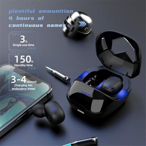 Dropship! G6s Wireless Headphones Gaming For Mobile Headset With Microphone Cool LED Bluetooth-Compatible V5.1 TWS Earbuds