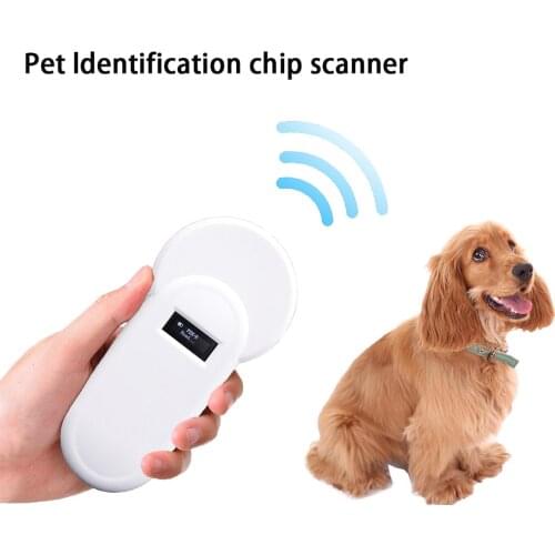 Animal Tag Microchip Rfid H01-T Reader Iso Chip Portable Oled Pet Dog Cat Scanner For Rfid Glass Tag / Rabbit Ear Tag