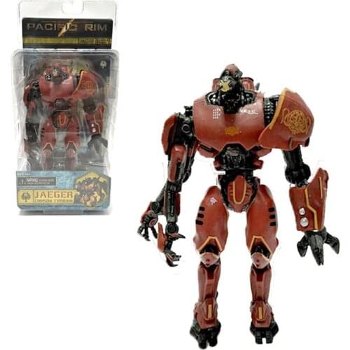 In Stock 18Cm Pacific Rim Movie Series Jaeger Crimson Typhoon Mecha Robot Action Figures Pvc Model Collection Toys 31827
