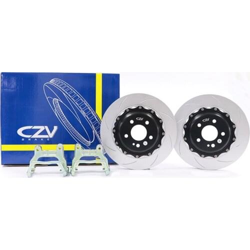 OEM Replacement fittings for Ben z E series(W213) CVZ Drilled Slotted 343*22mm rear big brake rotor kit