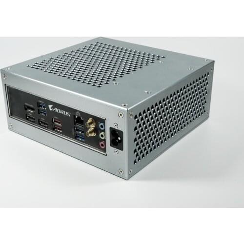 [Stock] zs-d1 "3L,ITX all aluminum customized Mini A4 case, Dc-atx built-in Mini A4 case