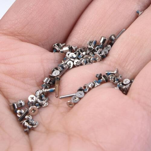 1PCS Screws Full Sets for 7,7plus,8,8plus,X,XS,XR,XSMax,11,11pro,11Pro max Repair Bolts Complete Kit Replacement Accessories