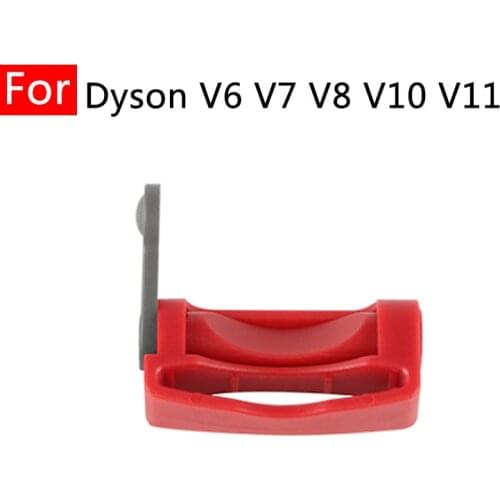 For Dyson V6 V7 V8 V10 V11 Spare Parts Adapter Attachment Replacement Switch Lock Red Gray Home Accessories Robot Vacuum Cleaner